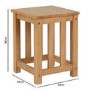 Oak Space Saving Dining Set - Seats 2 - Richmond