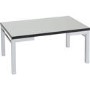 Valencia Coffee Table Mirrored/Black Trim