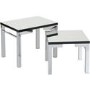 Mirrored Nest of 2 Tables Valencia - Seconique