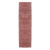Velvet Shaggy Pink Runner Rug - 60 x 230cm - Flair