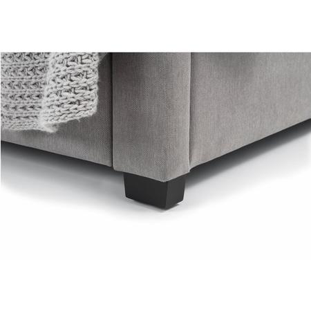 GRADE A1 - Julian Bowen Fullerton 4 Drawer Bed in Grey - King Size