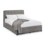 GRADE A1 - Julian Bowen Fullerton 4 Drawer Bed in Grey - King Size