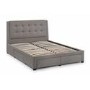 GRADE A1 - Julian Bowen Fullerton 4 Drawer Bed in Grey - King Size