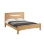 Julian Bowen Solid Oak King Size Bed Frame with Curved Headboard