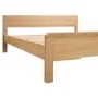 Julian Bowen Solid Oak King Size Bed Frame with Curved Headboard