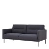 Dark Grey Fabric 2.5 Seater Sofa - Kyle