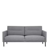 Light Grey Fabric 2.5 Seater Sofa - Kyle Light Grey Fabric 2.5 Seater Sofa - Kyle