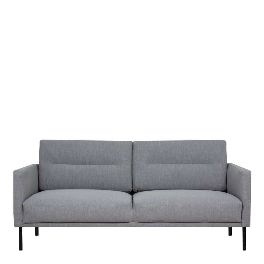 Light Grey Fabric 2.5 Seater Sofa - Kyle