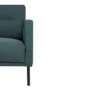 Dark Green Woven Fabric 3 Seater Sofa - Kyle