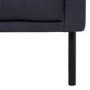 Dark Grey Fabric Corner Sofa Left Hand - Kyle