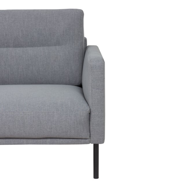 Light Grey Fabric corner Sofa Left Hand - Kyle