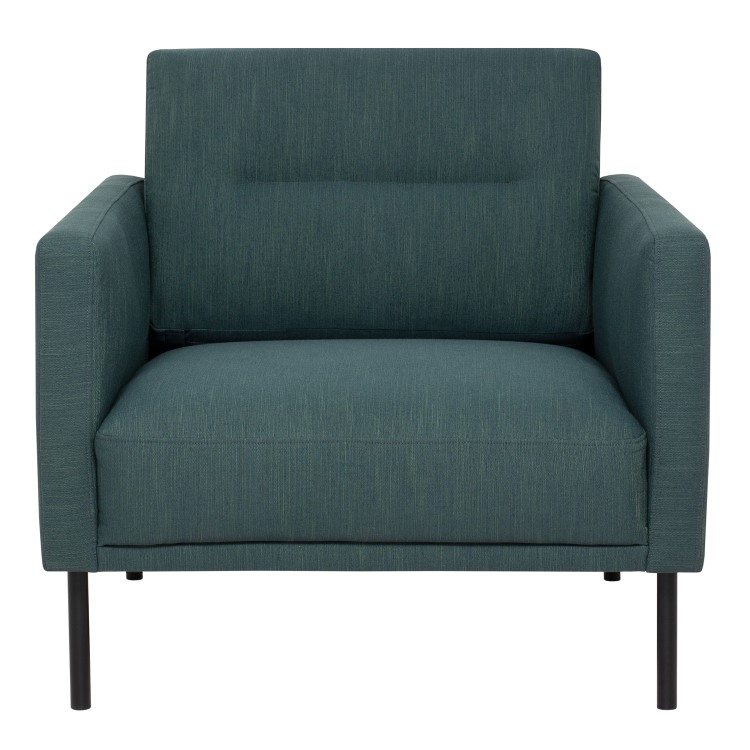 Dark Green Fabric Armchair- Kyle