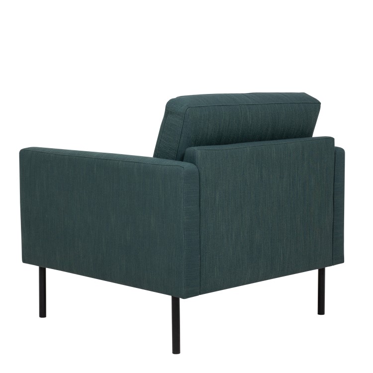 Dark Green Fabric Armchair- Kyle