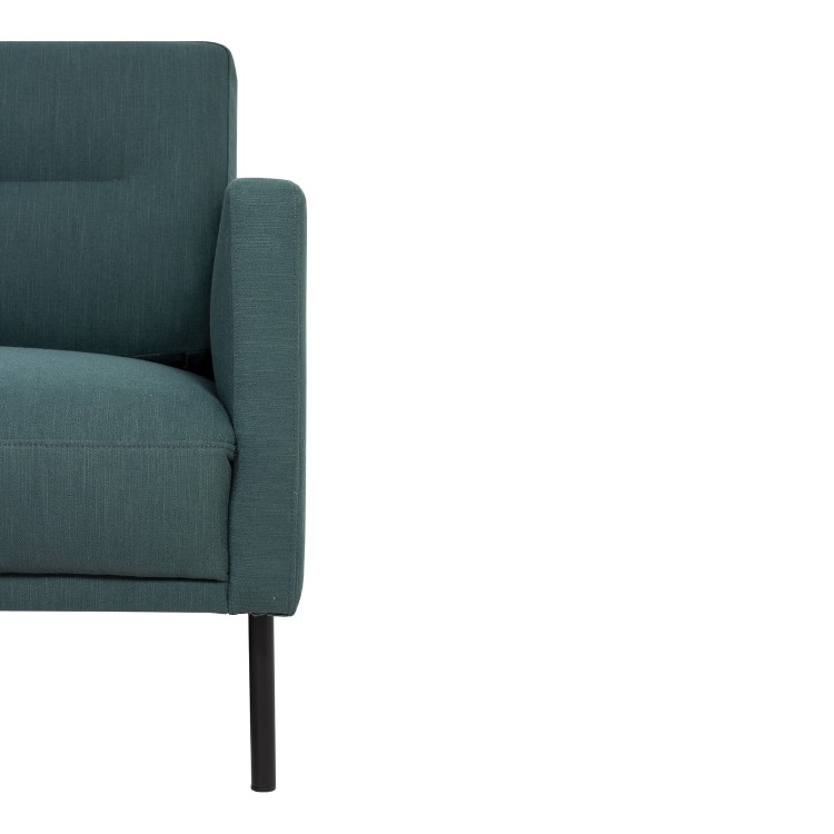 Dark Green Fabric Armchair- Kyle