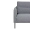 Light Grey Fabric Armchair  - Kyle