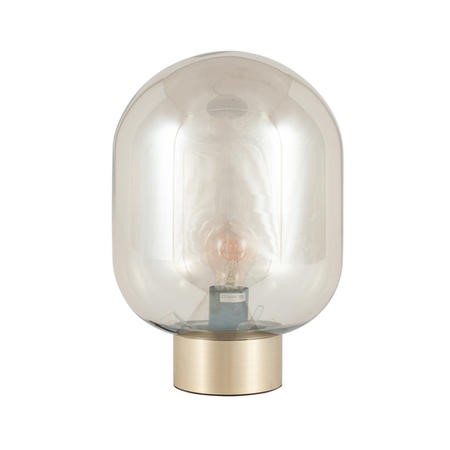 Gold Glass Bulb Table Lamp Pacific, Large Light Bulb Table Lamp