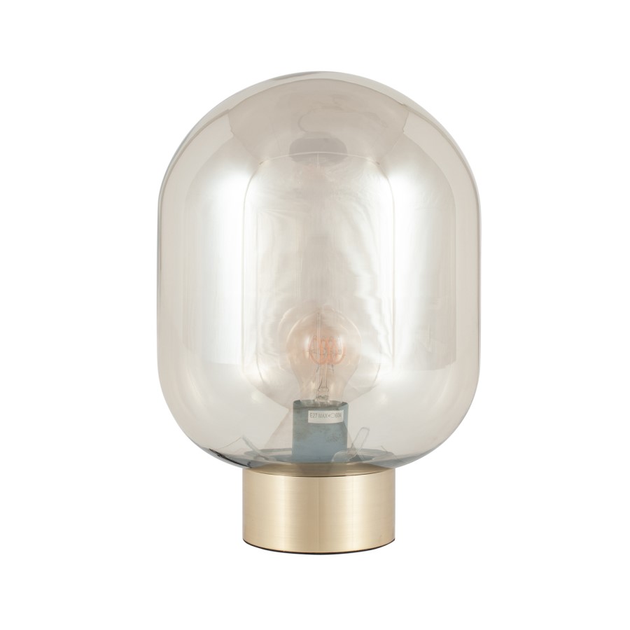 Gold Glass Bulb Table Lamp - Pacific