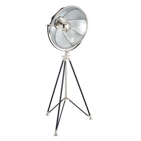 Black Metal Tripod Floor Lamp With, Black And Silver Metal Tripod Floor Lamp