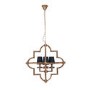 4 Light Antique Brass Pendant - Pacific