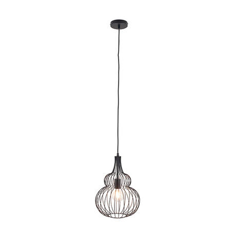 Black Metal Wire Pendant Light - Pacific
