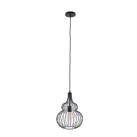 Black Metal Wire Pendant Light - Pacific