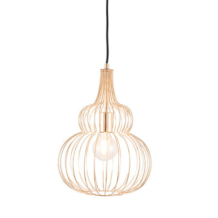 Gold Wire Pendant Light - Pacific