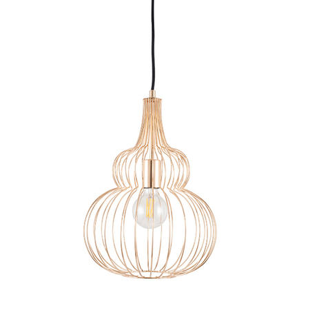 Gold Wire Pendant Light - Pacific