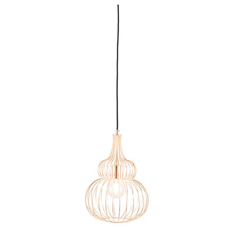 Gold Wire Pendant Light - Pacific