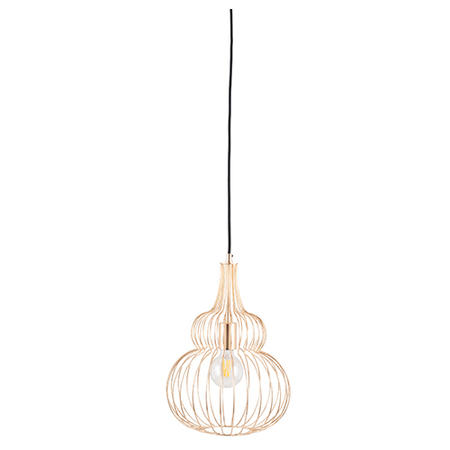 Gold Wire Pendant Light - Pacific