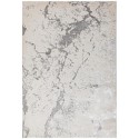 FOL101616 Large Silver Rug with Marble Effect - 290 x 200 cm - Aurora