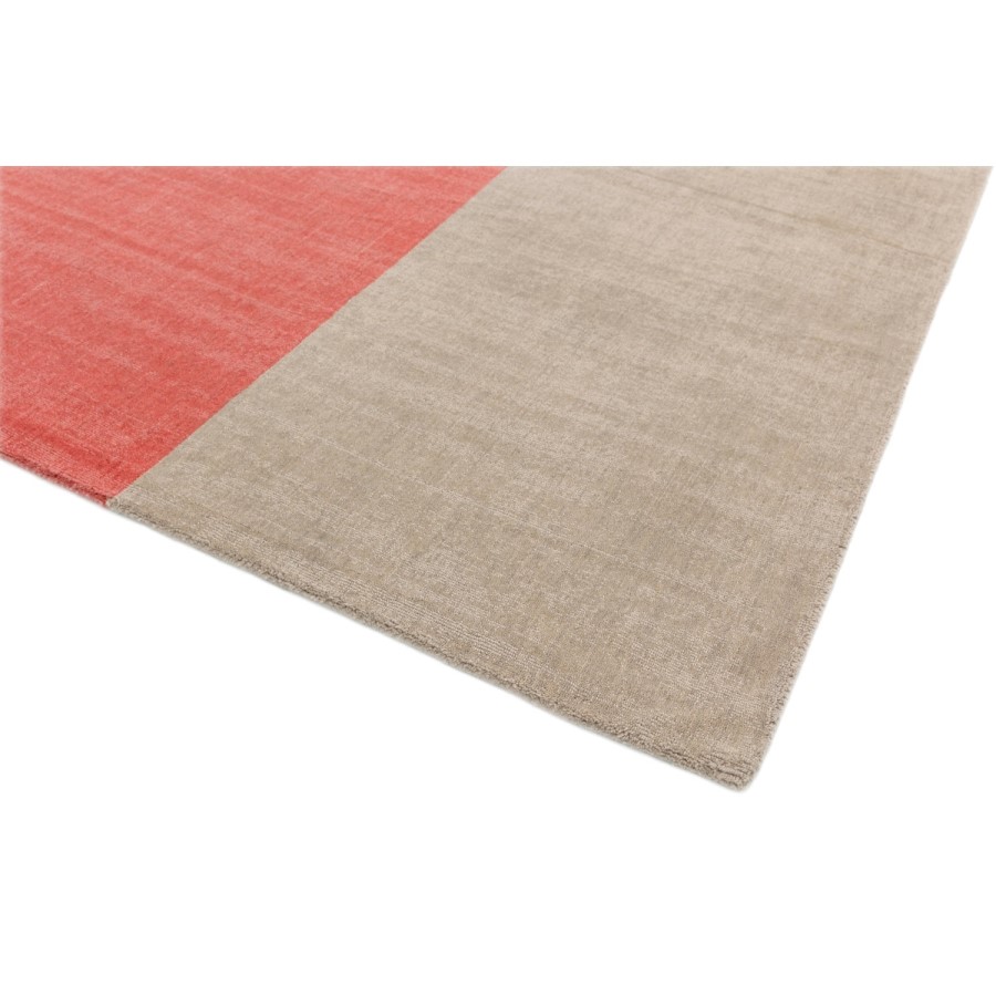 Blox Pink & Cream Wool Rug 160x230cm