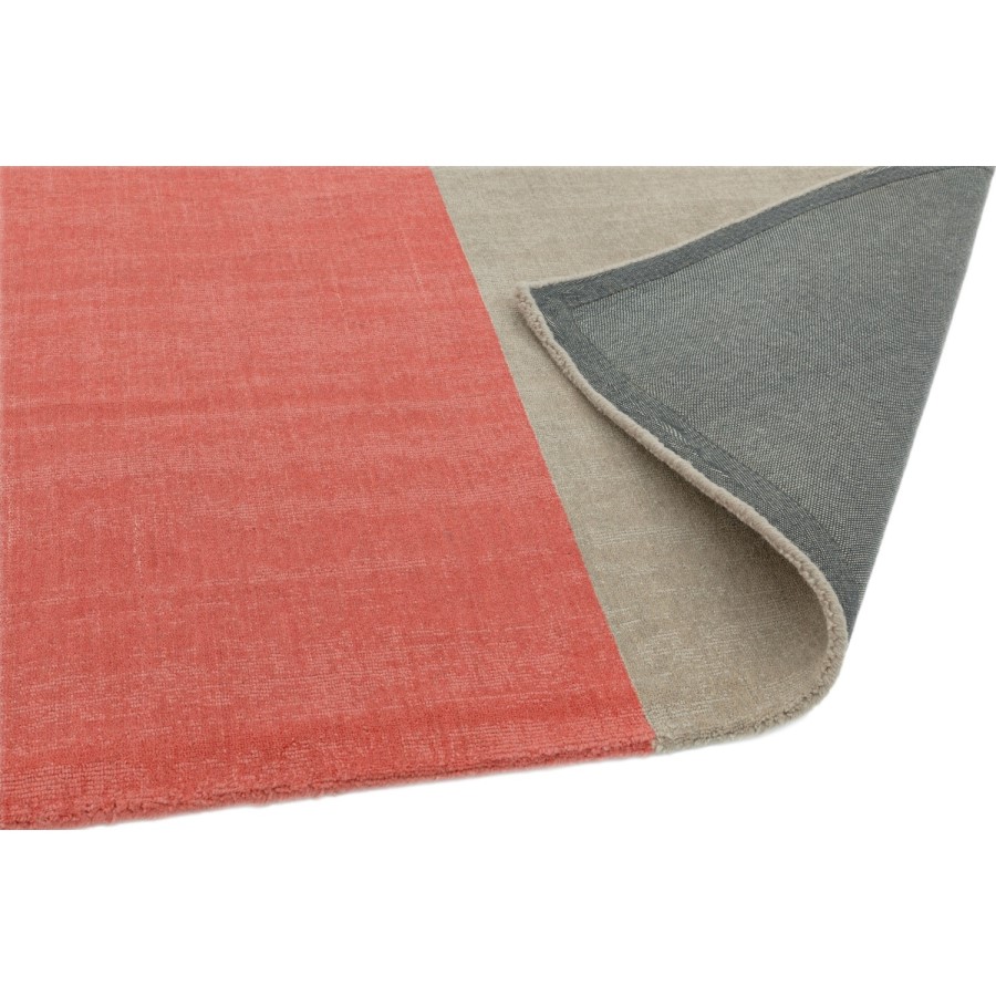 Blox Pink & Cream Wool Rug 160x230cm