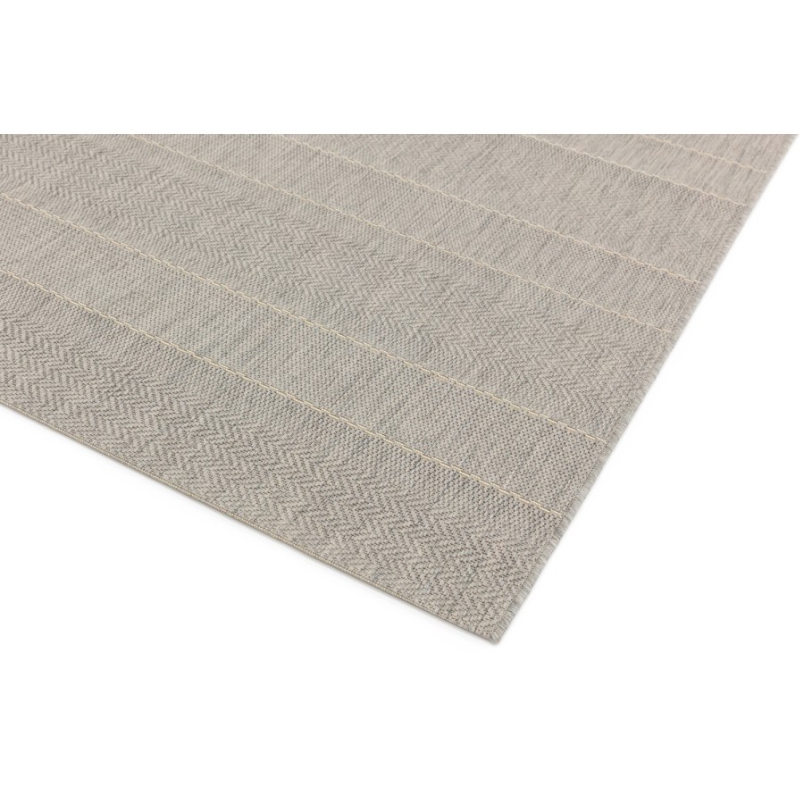 Patio Indoor/Outdoor Beige Striped Rug 200x290