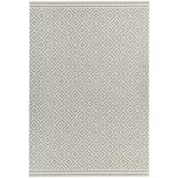 Patio Indoor/Outdoor Grey Diamond Rug 200x290