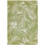 Patio Indoor/Outdoor Green Leaves Design Rug 200x290cm