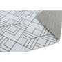 Patio Indoor/Outdoor Black & White Geometric Rug 200x290cm