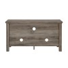 Grey Wood Wash TV Unit with Cupboards - TVs up to 48&quot; - Foster