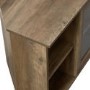 Oak Effect Corner TV Unit with Storage - TVs up to 52" - Foster