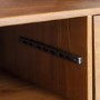 Solid Pine TV Unit with Open Shelves & Storage - TVs up to 64" - Foster