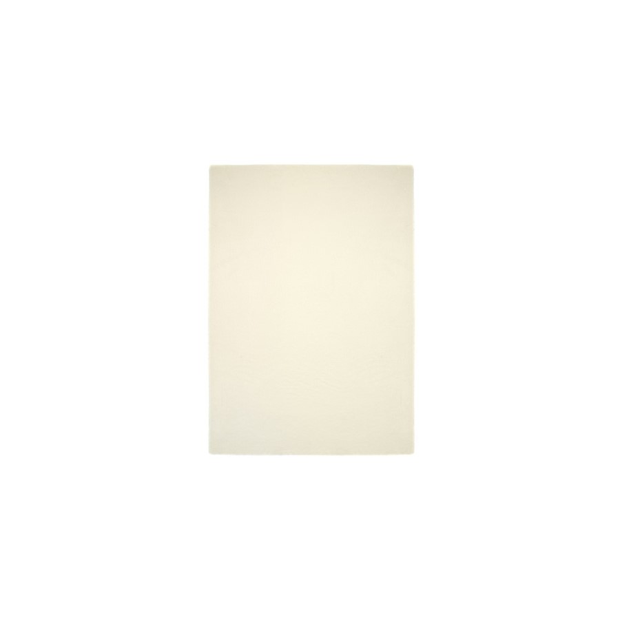 Ripley Ivory Faux Fur Rug Ivory 80x150cm