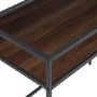 Foster Industrial Computer Desk - Dark Walnut