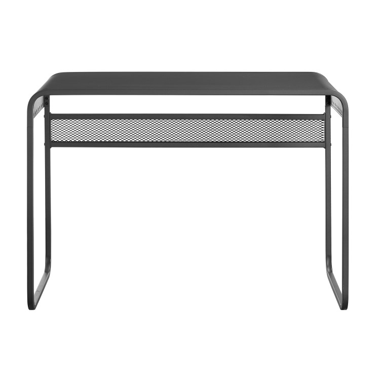 Industrial Grey Metal Office Desk - Foster