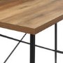 Foster Slat Back Adjustable Storage Writing Desk - Reclaimed Barnwood