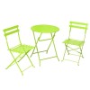 Outdoor Living 2 Seater Folding Bistro Dining Set in Green - Infellifit