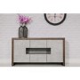 Grey Sideboard in Faux Concrete & Wood -  Etan
