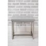 GRADE A1 - Grey Side Table in Concrete Effect & Metal - Etan