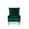 Green Velvet Accent Chair - Freya