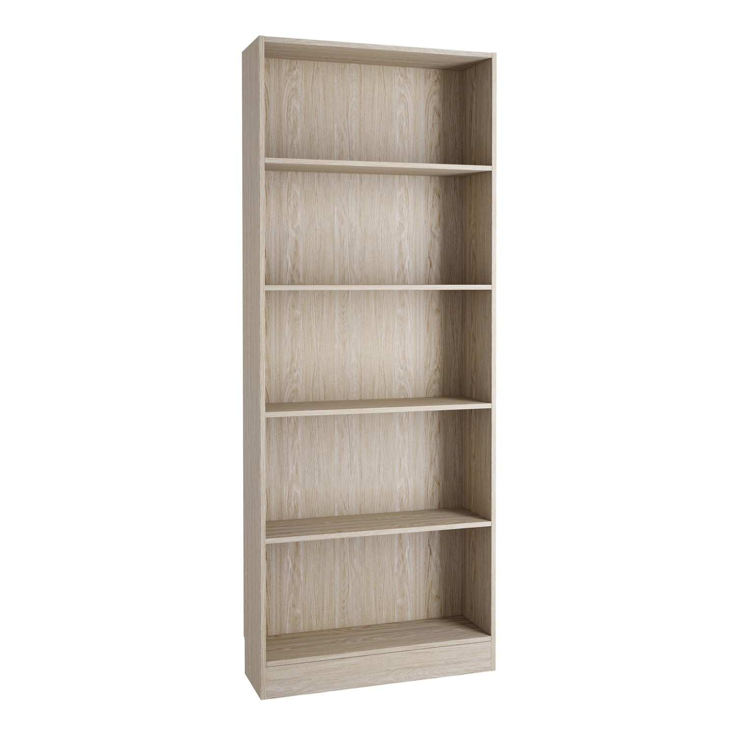 Photo of Tall and wide oak bookcase - basic