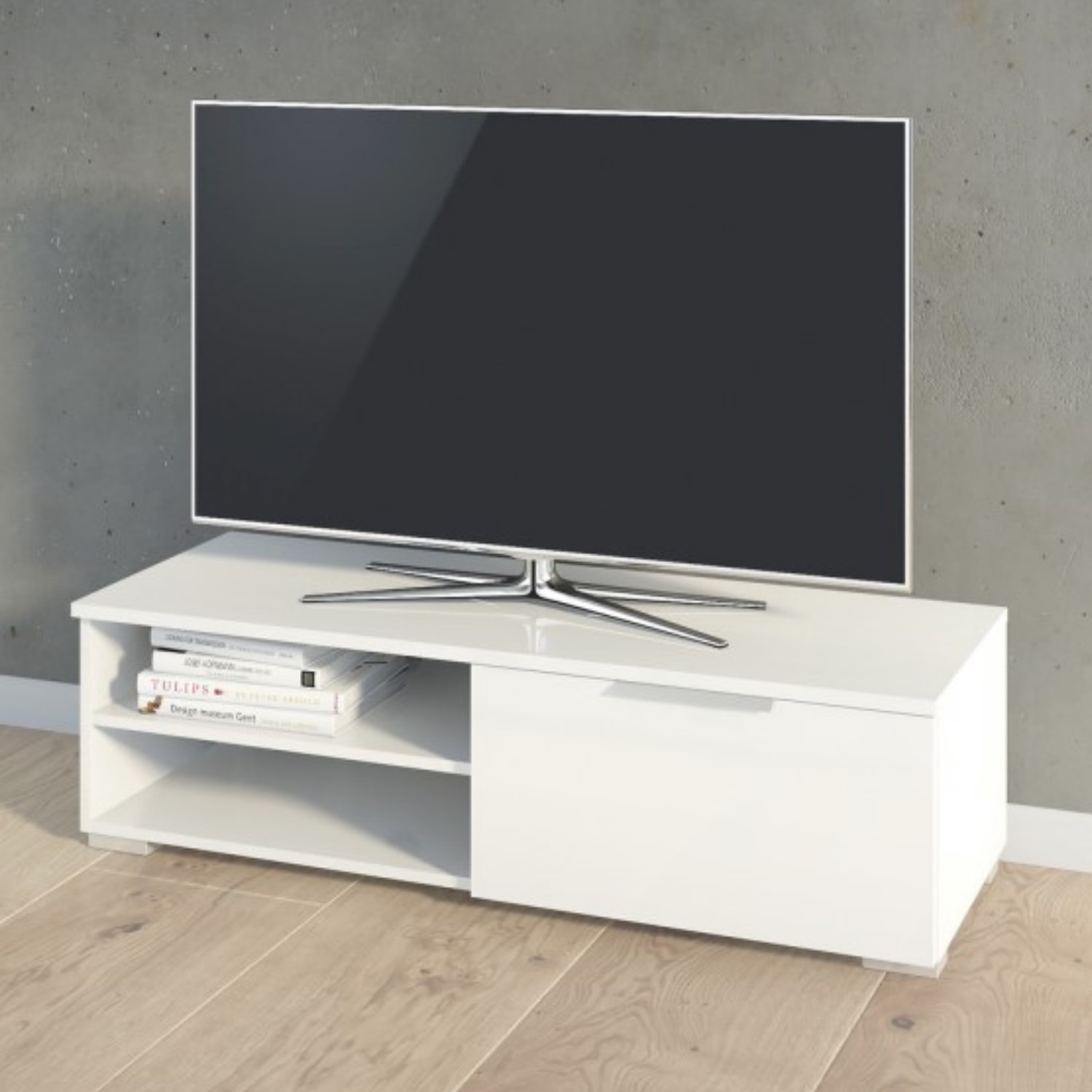 White Tv Units & Entertainment Units from gofurniture.co.uk