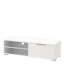 Small TV Unit with Storage in White - TV's up to 50" - Match
